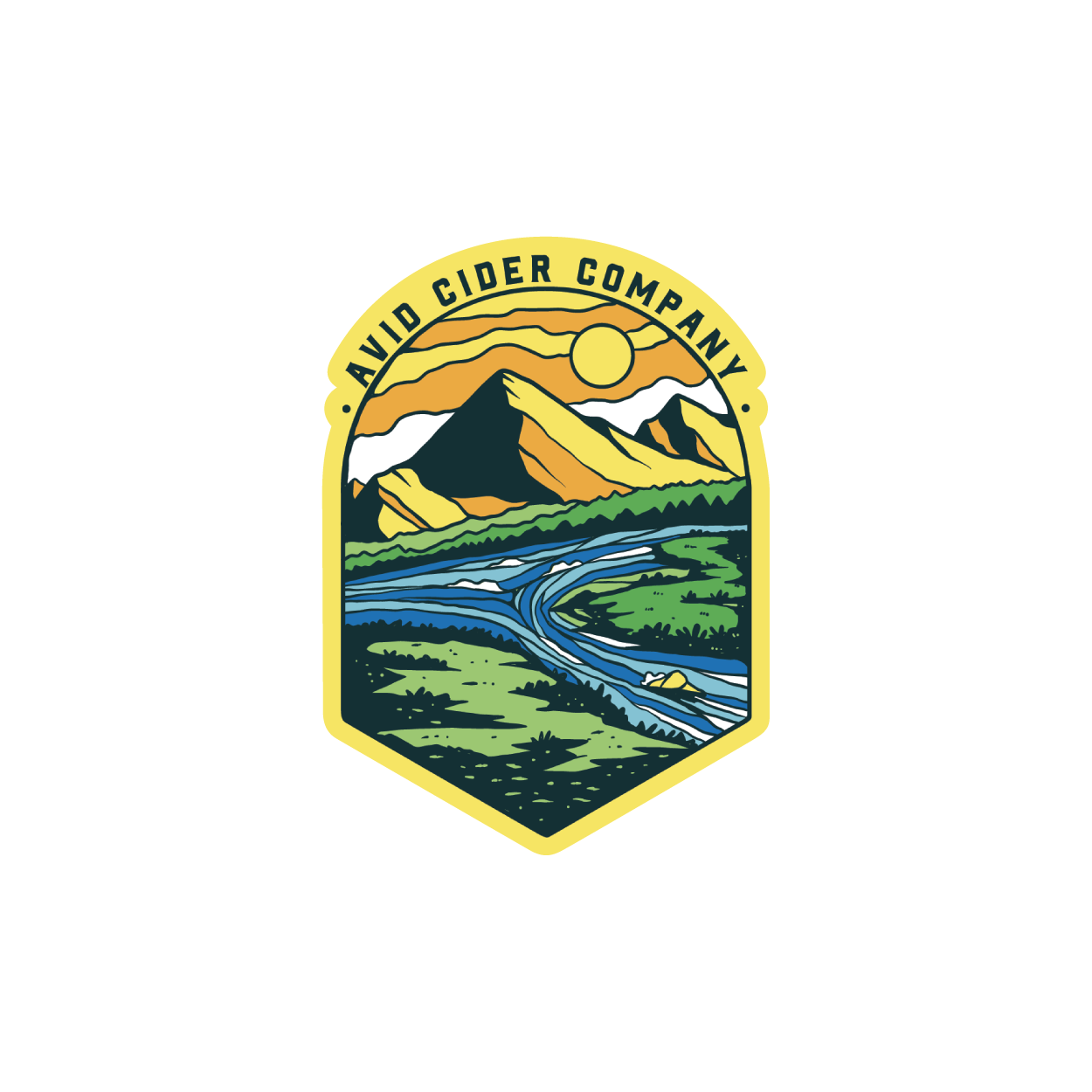 AVID | Cider Co. Mountain Sticker