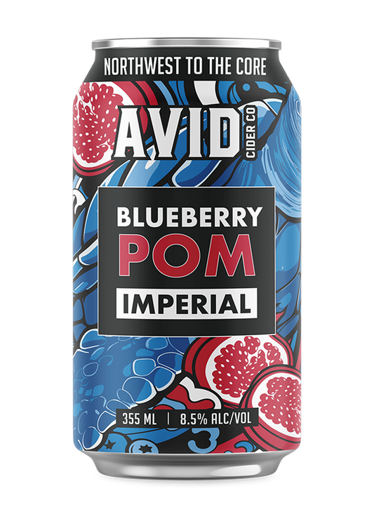 Avid Imperial Blueberry Pomegranate — 12 oz can