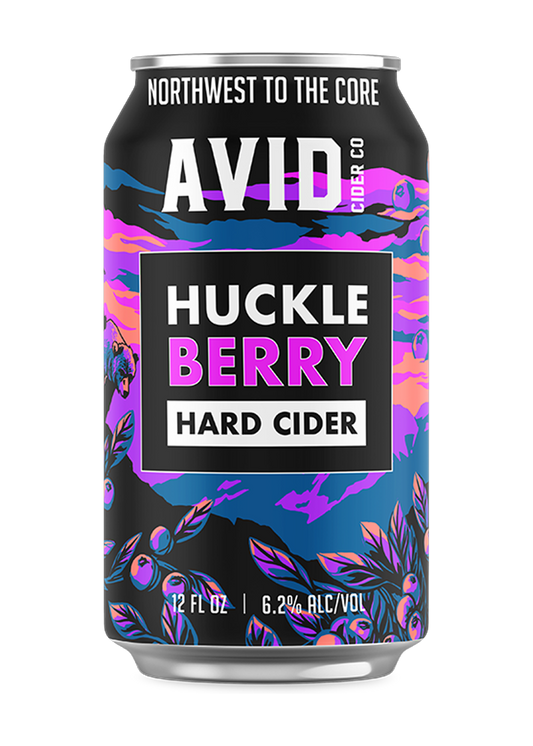 Avid Huckleberry — 12 oz can