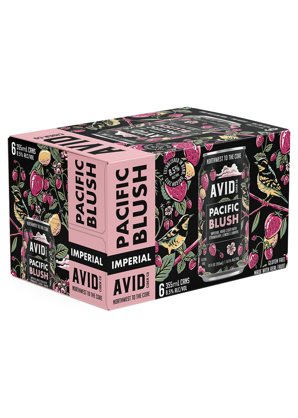 Avid Imperial Pacific Blush — six-pack carton